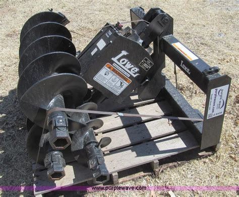 lowe 750 clh skid steer auger|2 inch hex auger extension.